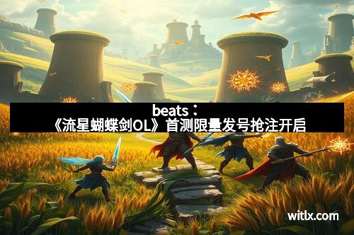 beats：《流星蝴蝶剑OL》首测限量发号抢注开启